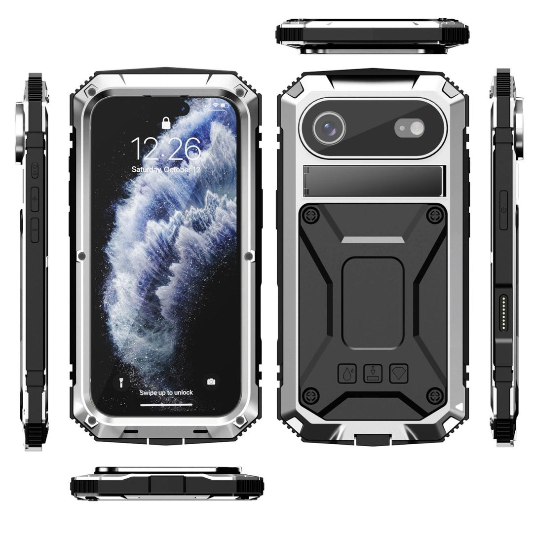 Rugged Heavy Duty Phone Case with Kickstand iPhone 17 Air Yellow Parkfield Supplies