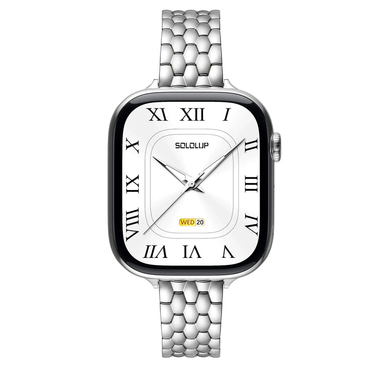 Pebble Link Stainless Steel Watch Band