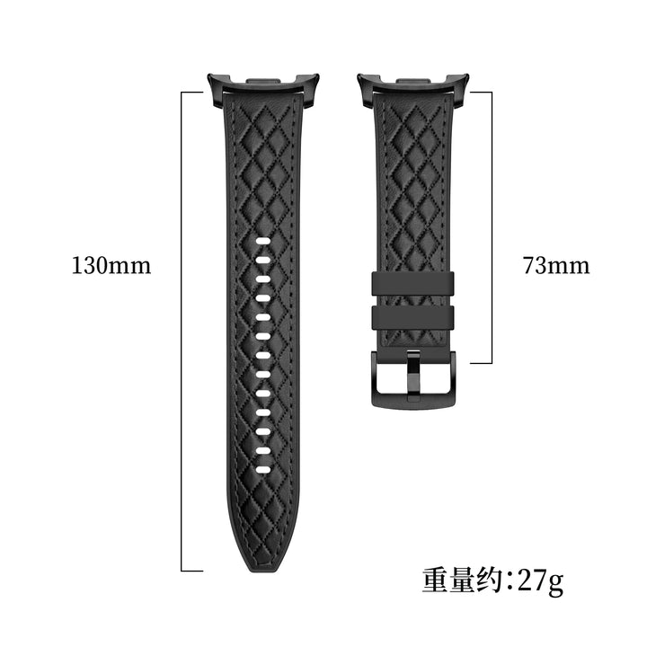 Quilted Leather Sports Band For Samsung Watch 8