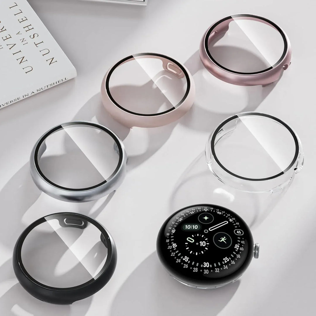 Tempered Glass Case For Google Pixel Watch