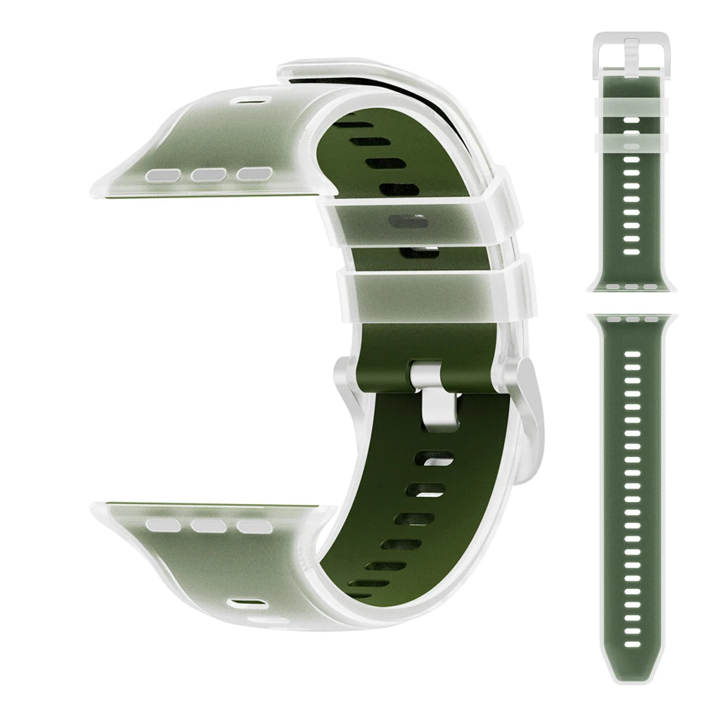 Transparent Silicone Watch Band