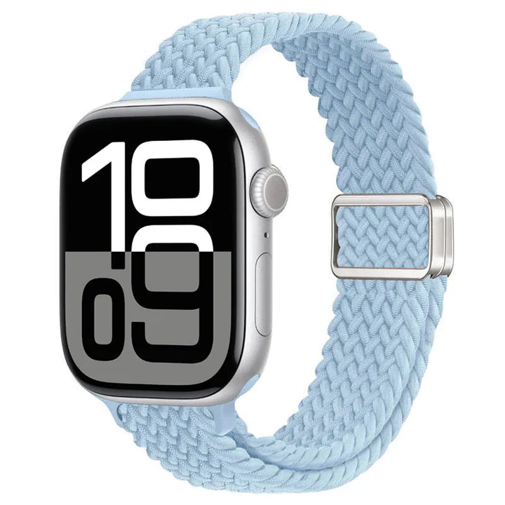 Slim Braided Magnetic Sports Watch Band 38mm / 40mm / 41mm / 42 mm  (S10) / Light Blue DP2410141S12