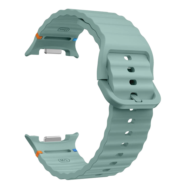 Silicone Sports Band For Samsung Watch 8 Pine Green / galaxy watch 8 40mm 200000049:2490560973#pine green;200000051:100016950#galaxy watch 8 40mm;200007763:201336100