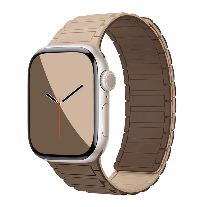 Magnetiskt silikon Klockarmband