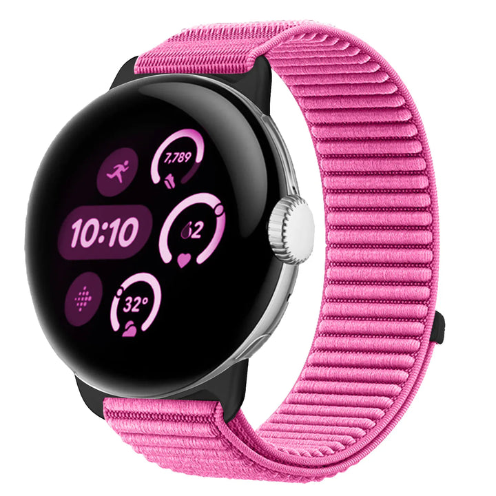 Nylon Band For Google Pixel Watch Peony / Pixel Watch 1 41mm DX2512272S07