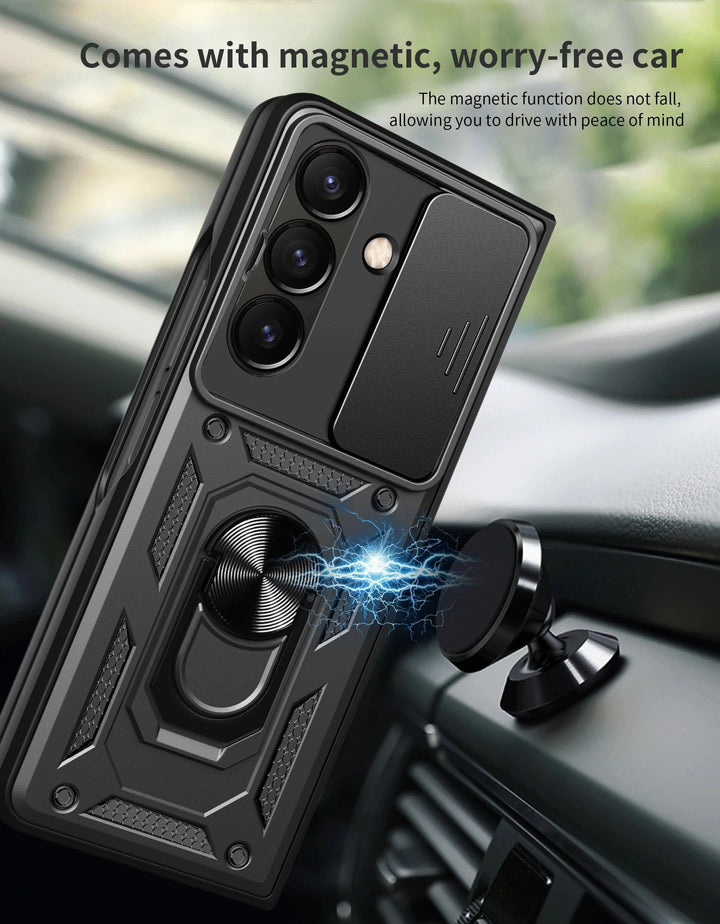 Magnetic Shockproof Case With Camera Cover For Samsung Z Fold