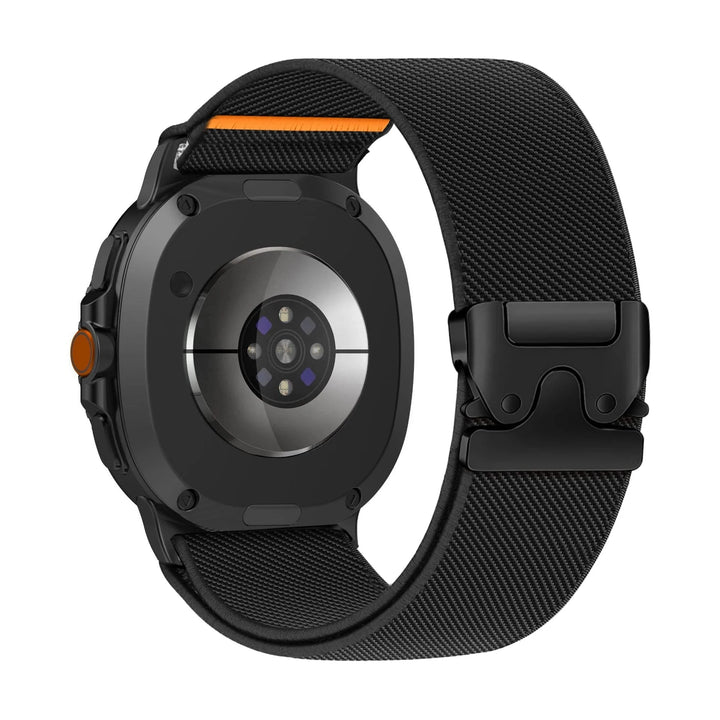 Nylon Parachute Sports Band For Samsung Watch 8 Black Orange / galaxy watch 8 40mm 200000049:100013775#black-orange;200000051:100016950#galaxy watch 8 40mm;200007763:201336100