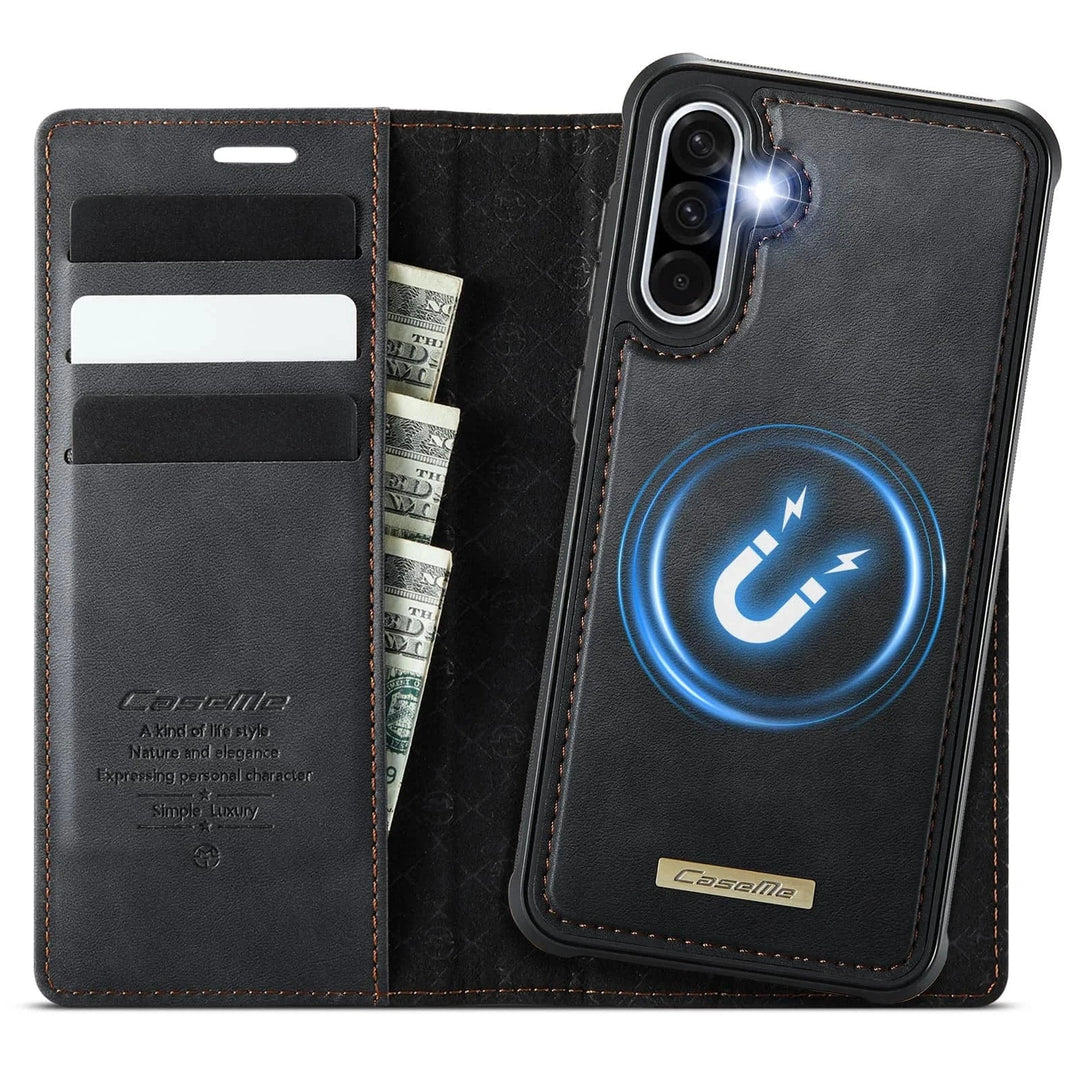 RFID Detachable Leather Card Holder Case For Samsung A Series Galaxy A04S / Black 10:350383#For Galaxy A04S;14:193#Black;200007763:201336100