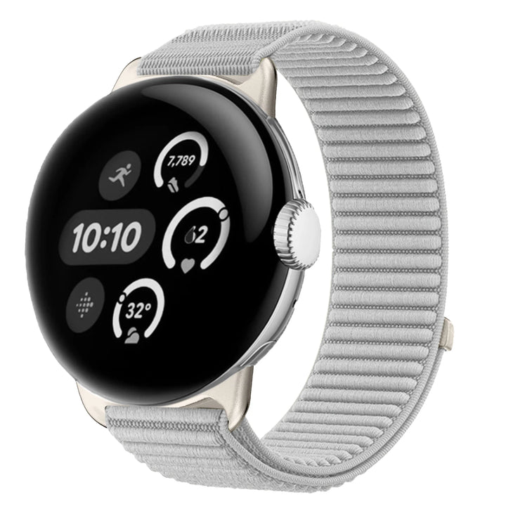 Nylon Band For Google Pixel Watch Light grey / Pixel Watch 1 41mm DX2512272S15