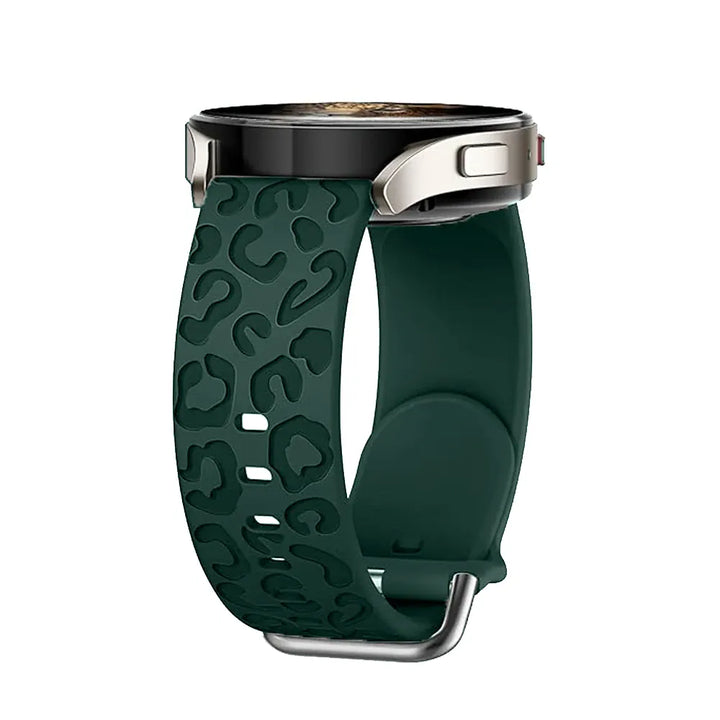 Leopard Sports Band For Samsung Watch Galaxy 4 40mm 44mm / Green DX251210109
