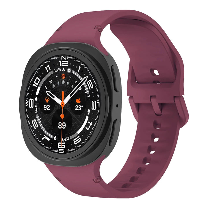 Sports Band For Samsung Watch 7 wine red / galaxy watch 8 44mm 200000049:1714056674#wine red;200000051:201336458#galaxy watch 8 44mm;200007763:201336100