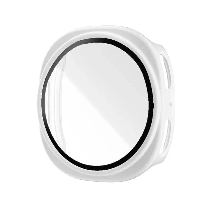 Tempered Glass Case For Samsung Watch 8 white / galaxy watch 8 40mm 14:365462#white;200000046:201720837#galaxy watch 8 40mm;200007763:201336100