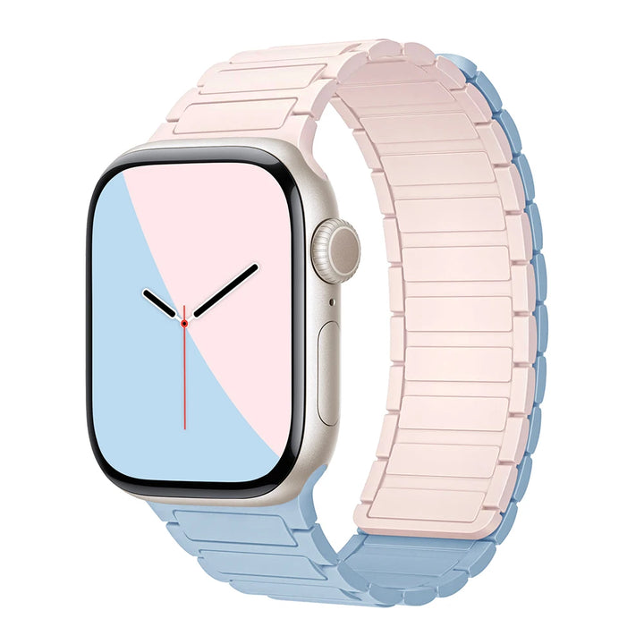 Magnetiskt silikon Klockarmband