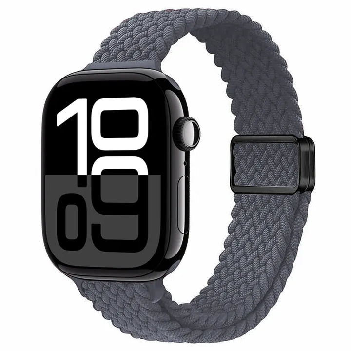 Slim Braided Magnetic Sports Watch Band 38mm / 40mm / 41mm / 42 mm  (S10) / Gray DP2410141S09