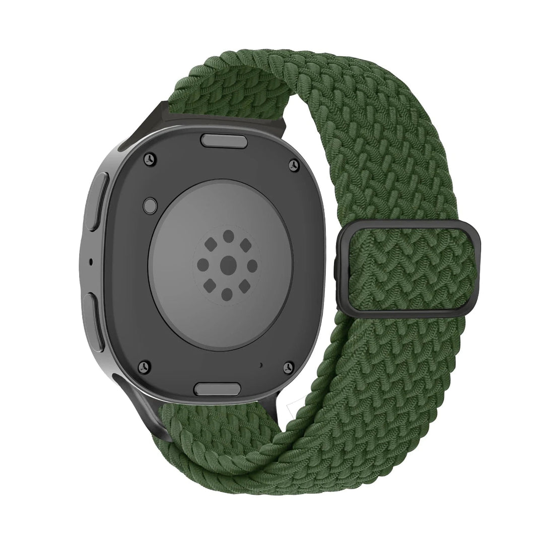 Braided Solo Loop Band For Samsung Watch 8 army green / galaxy watch 8 40mm 200000049:201449058#army green;200000051:100016950#galaxy watch 8 40mm;200007763:201336100