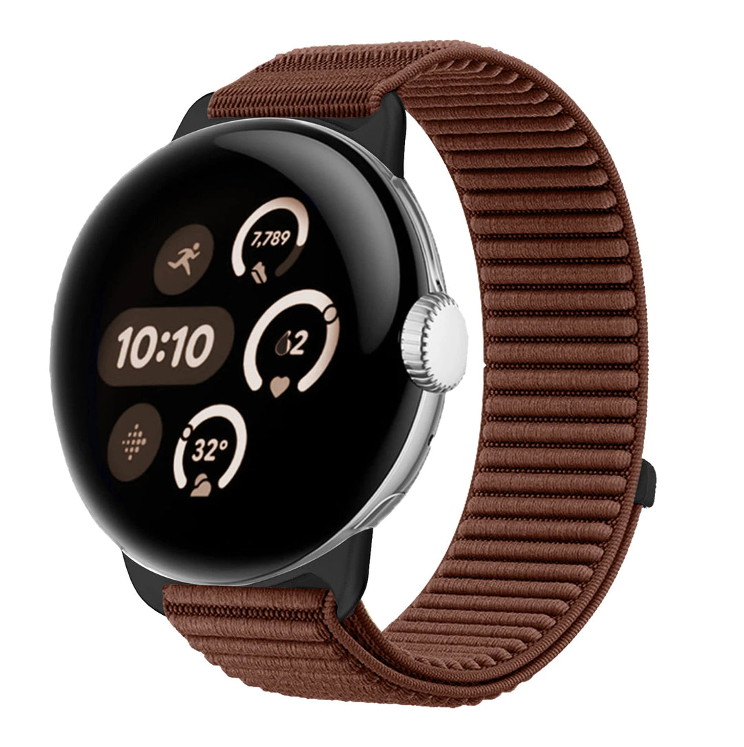 Nylon Band For Google Pixel Watch Terracotta / Pixel Watch 1 41mm DX2512272S11