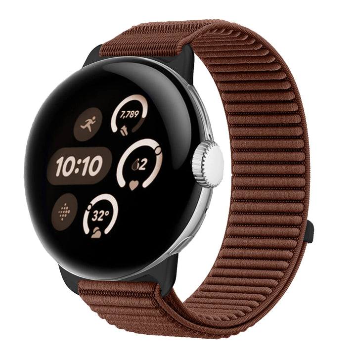 Nylon Band For Google Pixel Watch Terracotta / Pixel Watch 1 41mm DX2512272S11