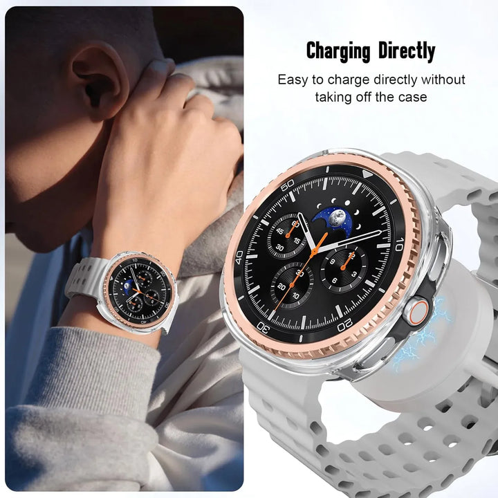 Bezel Protective Case For Samsung Watch 8