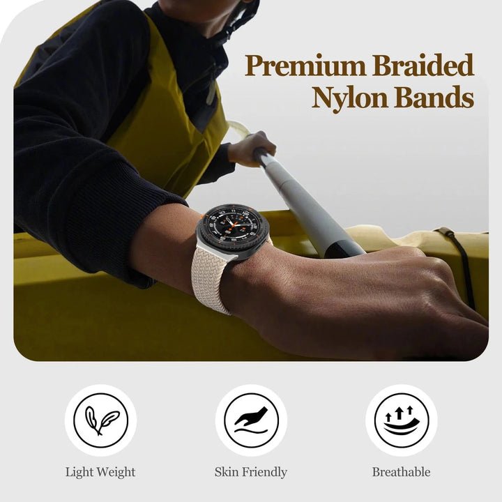 Braided Magnetic Sports Band For Samsung Watch 8