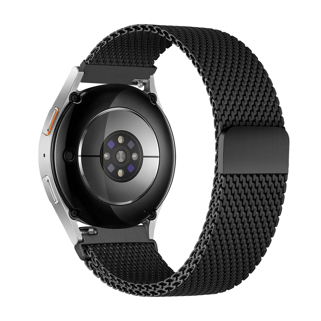 Thick Milanese Stainless Steel Watch Band For Samsung