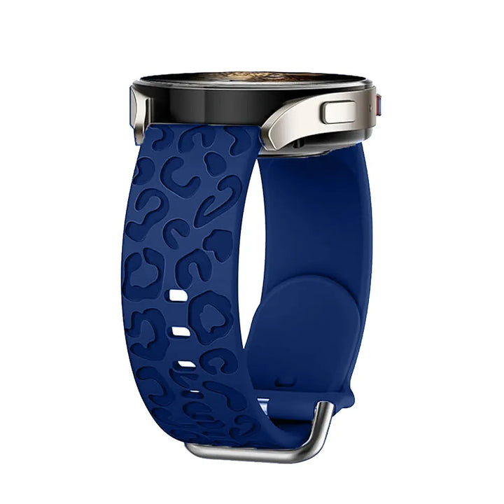 Leopard Sports Band For Samsung Watch Galaxy 4 40mm 44mm / Blue DX251210105