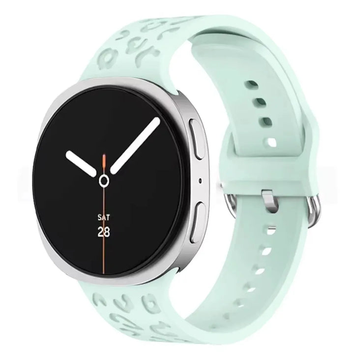 Leopard Sports Band For Samsung Watch 8 Galaxy watch 8 40mm / Mint green DX250930105