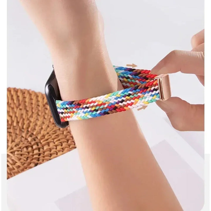 Slim Braided Magnetic Sports Watch Band