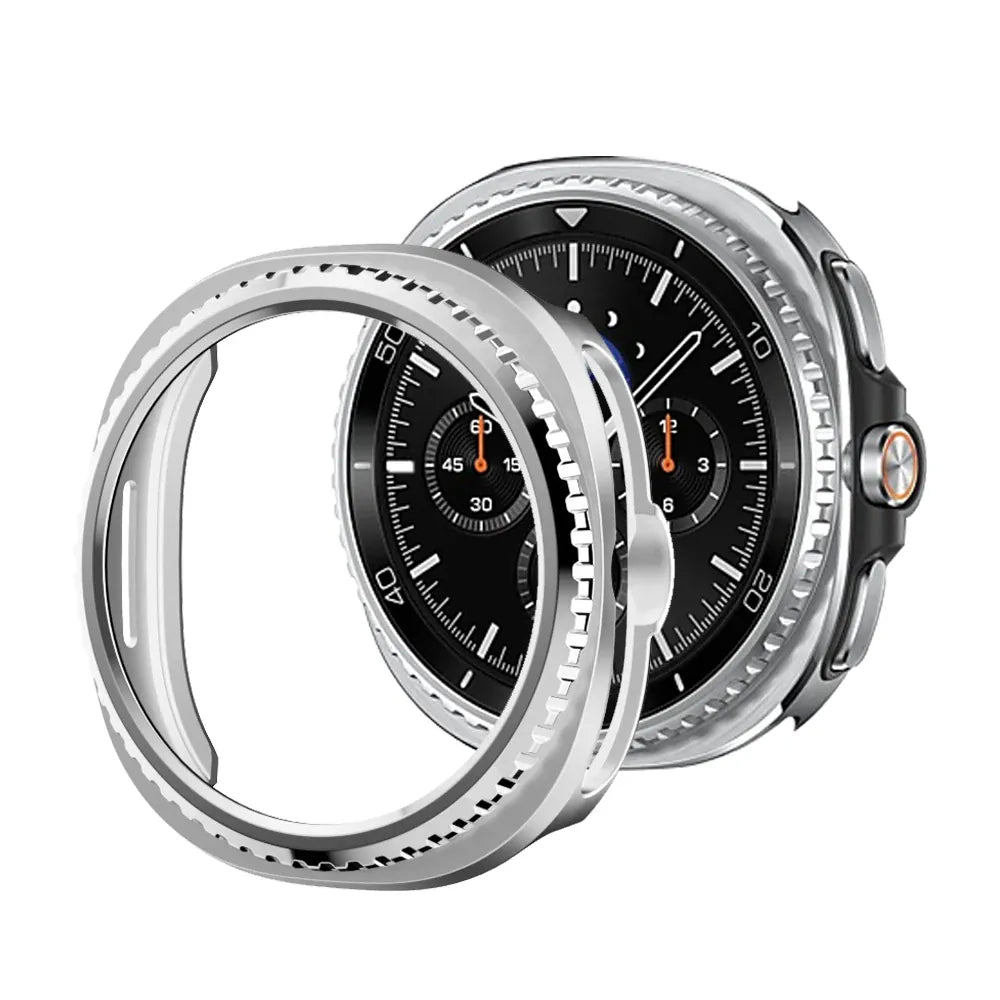 Bezel Protective Case For Samsung Watch 8 Silver / China Mainland / Galaxy8 classic 46mm 14:347#Silver;200000046:201718821#Galaxy8 classic 46mm;200007763:201336100