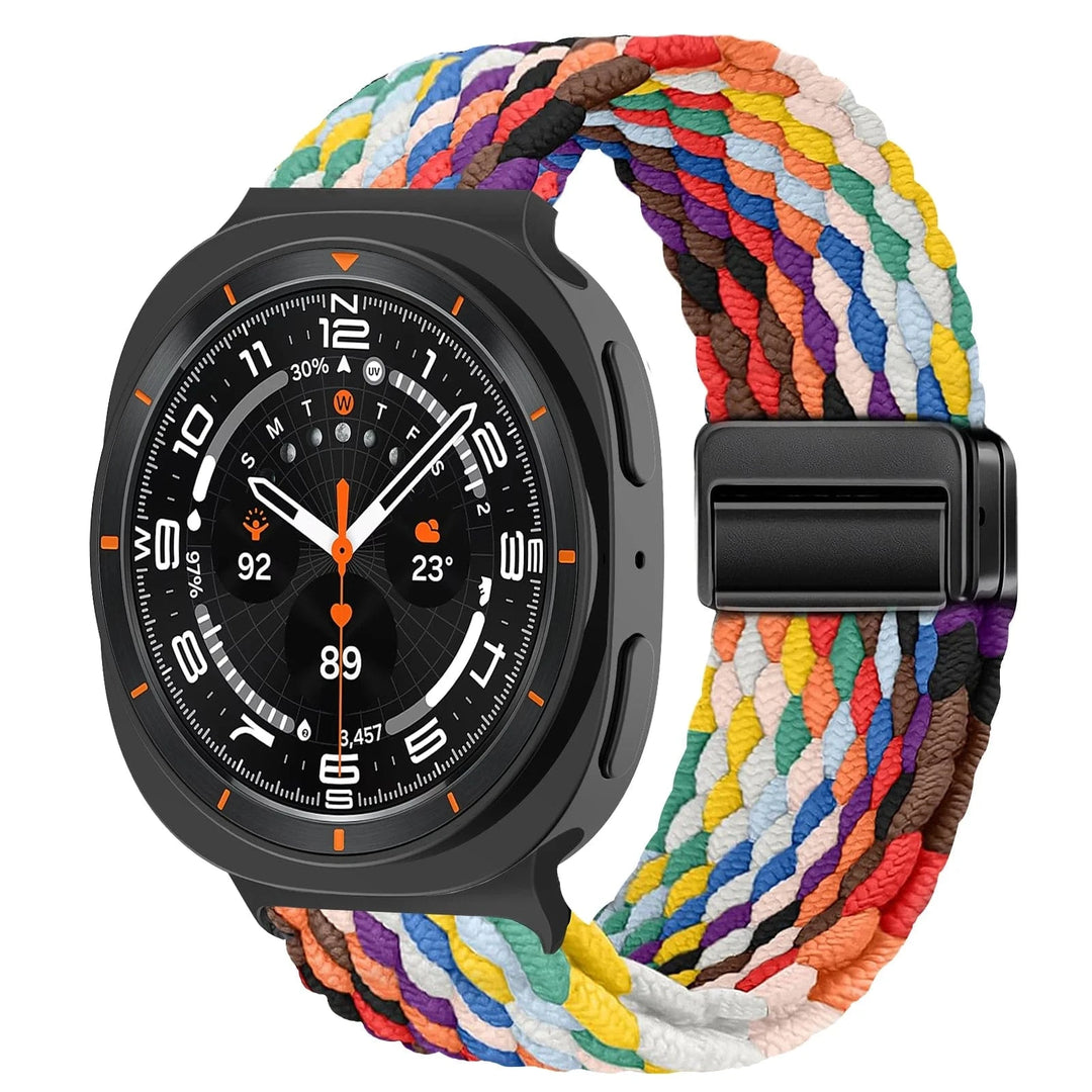 Braided Magnetic Sports Band For Samsung Watch 8 Pride Edition / galaxy 8classic 46mm 200000049:1178274895#Pride Edition;200000051:3269252#galaxy 8classic 46mm;200007763:201336100