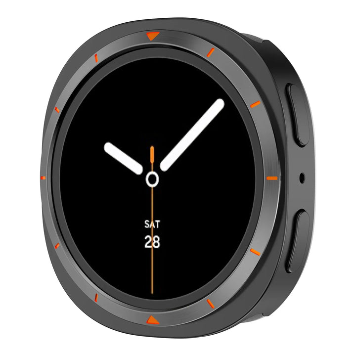 Metal Case For Samsung Watch 8 44mm / Black Orange DX2601221L06