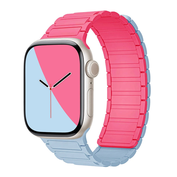 Magnetiskt silikon Klockarmband