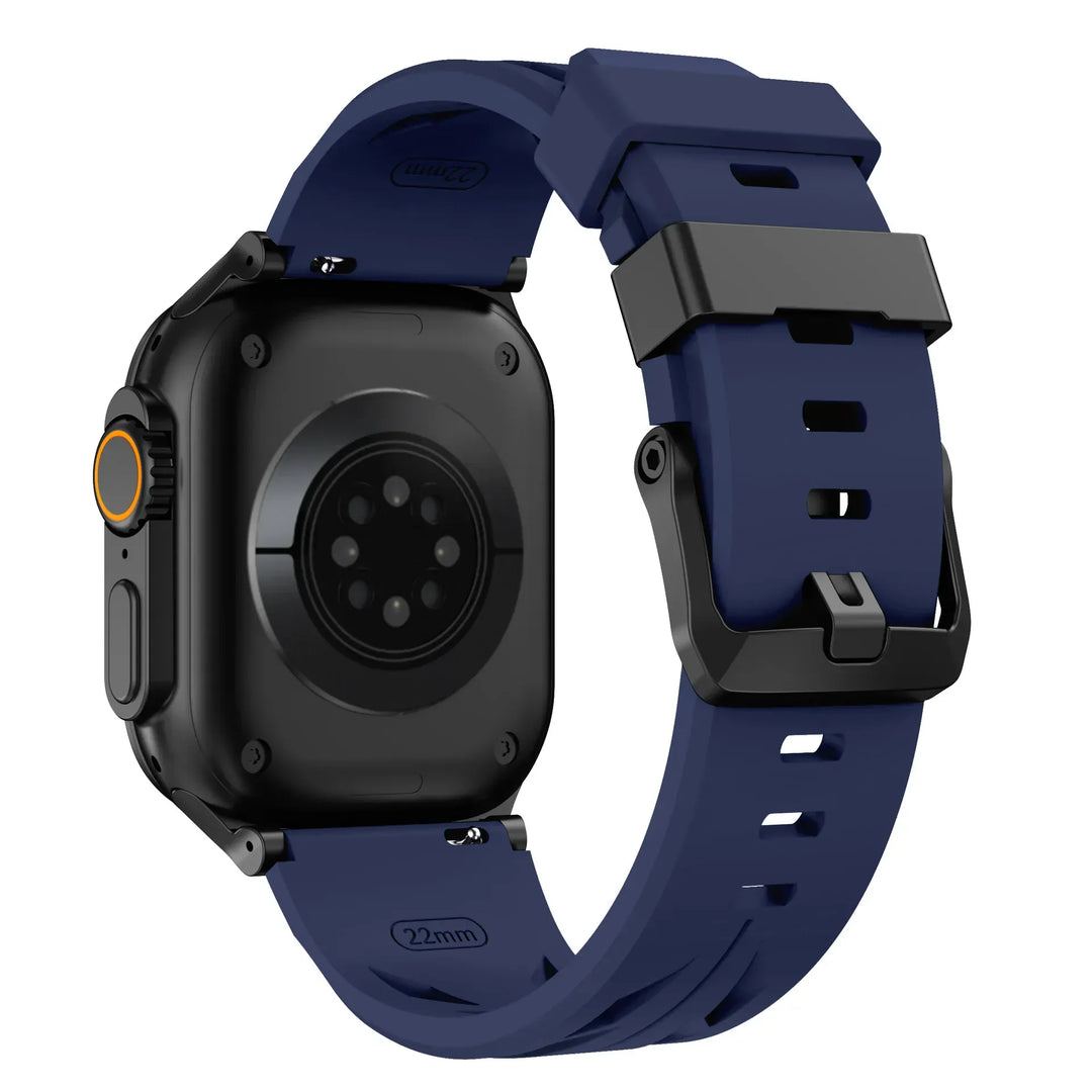 Rugged Silicone Sports Watch Band