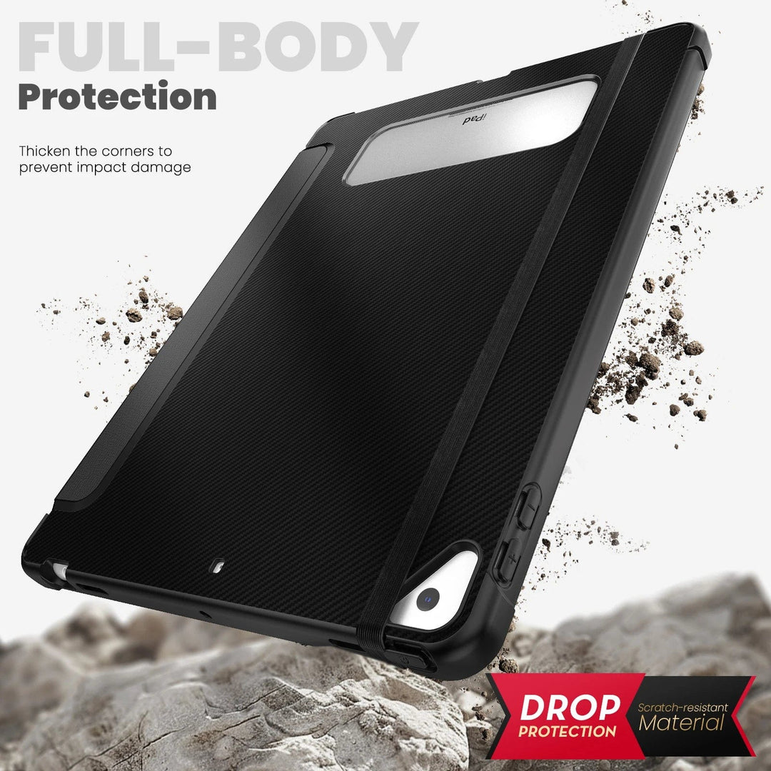 Leather Carbon Fiber Tablet Case