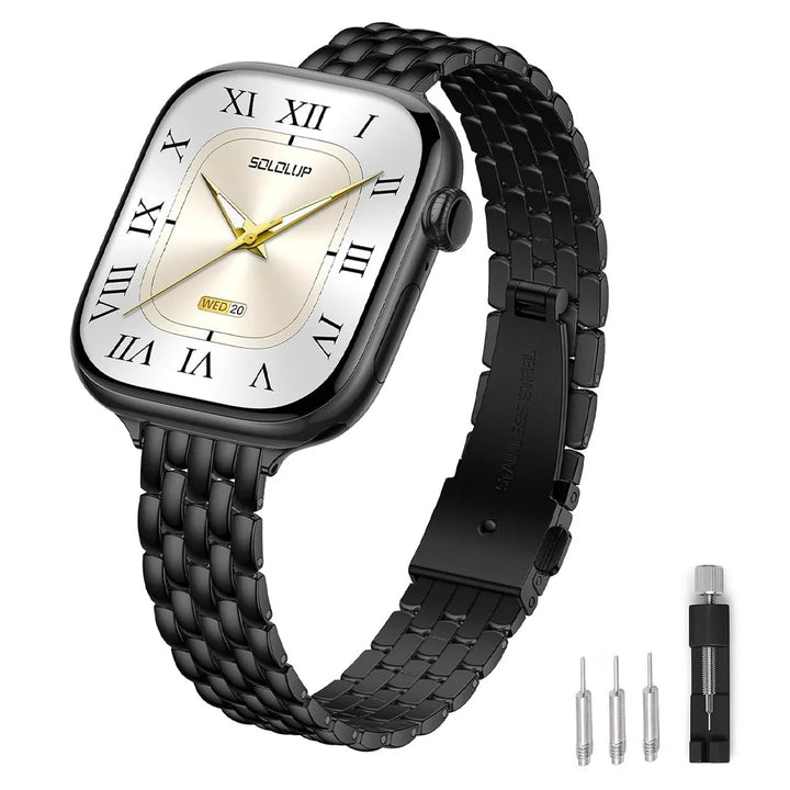 Classic Link Slim Stainless Steel Watch Band