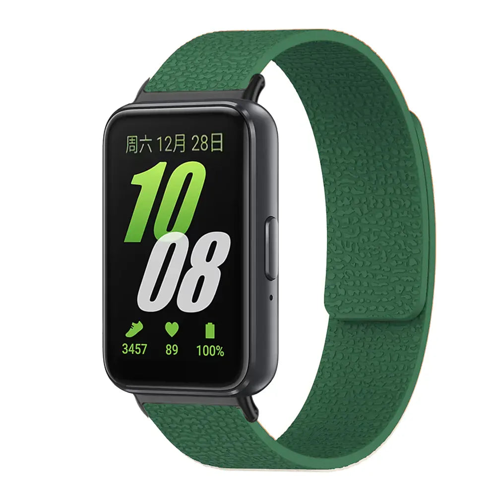 Silicone Magnetic Loop Band For Samsung Fit 3 Clover / China Mainland / for Galaxy fit 3 200000049:5057835040#Clover;200000051:100016945#for Galaxy fit 3;200007763:201336100