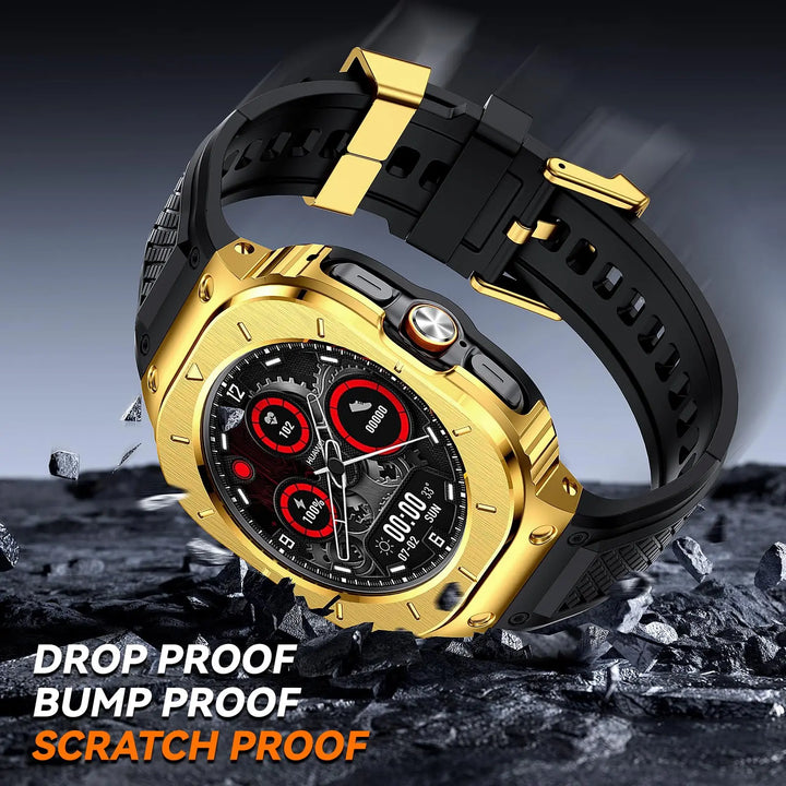 Tactical Band With Shockproof Case For Samsung Watch