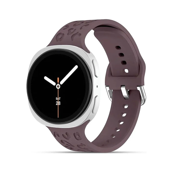 Leopard Sports Band For Samsung Watch 8 Galaxy watch 8 40mm / Smoke purple DX250930107