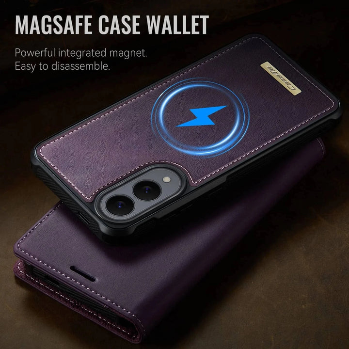 RFID Detachable Leather Card Holder Case For Samsung S Series
