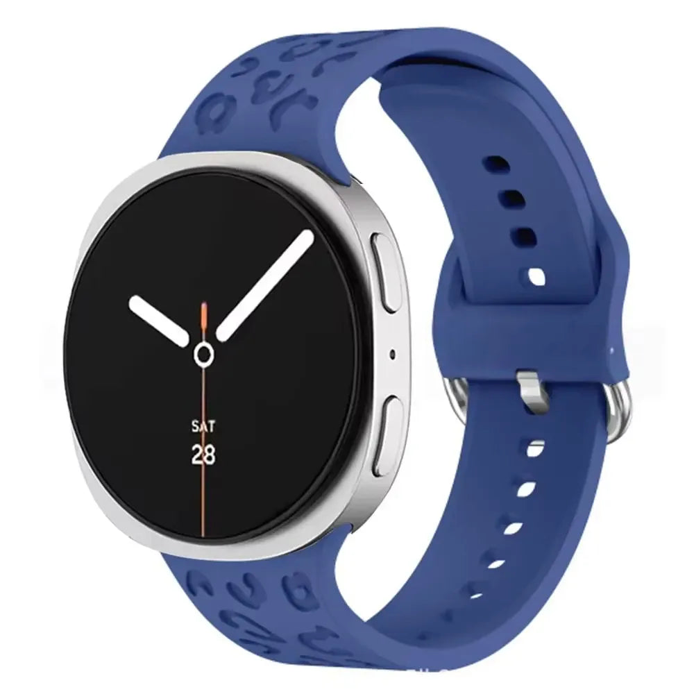 Leopard Sports Band For Samsung Watch 8 Galaxy watch 8 40mm / Blue DX250930106