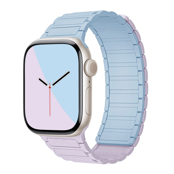 Magnetiskt silikon Klockarmband