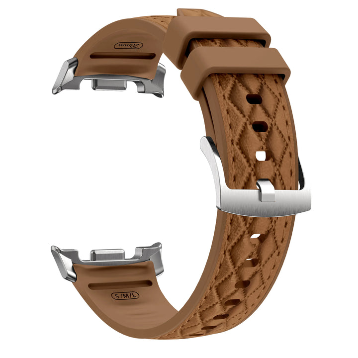 Quilted Leather Sports Band For Samsung Watch 8