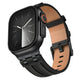 Brushed Leather Watch Band 42mm / 44mm / 45mm / 46mm / Black DP2601061L01