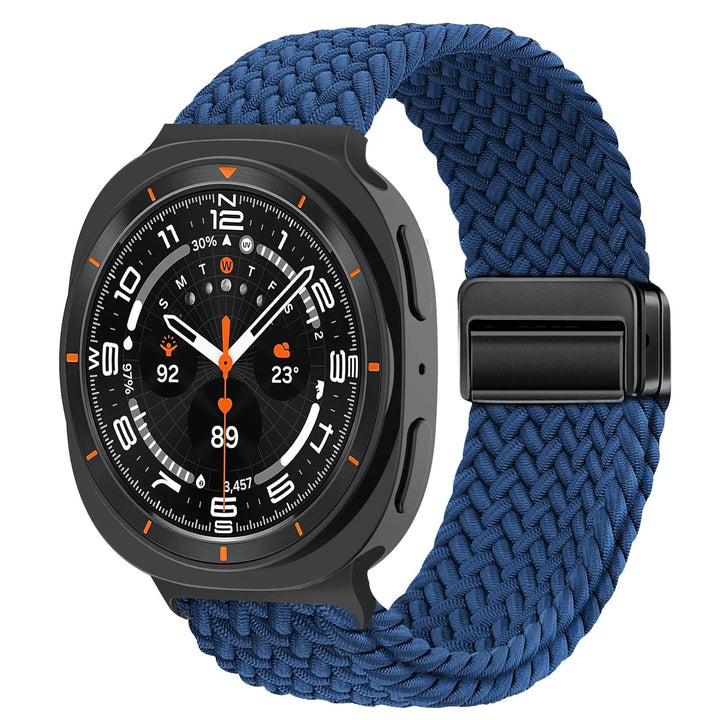 Braided Magnetic Sports Band For Samsung Watch 8 Atlantic Blue / galaxy 8classic 46mm 200000049:200966040#Atlantic Blue;200000051:3269252#galaxy 8classic 46mm;200007763:201336100