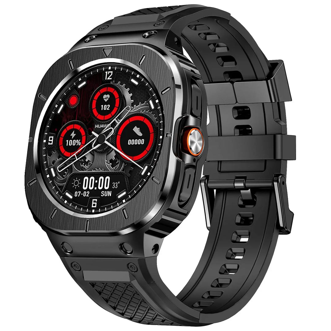 Tactical Band With Shockproof Case For Samsung Watch Ultra Black / galaxy ultra 47mm 200000049:100013775#black;200000051:100016949#galaxy ultra 47mm;200007763:201336100