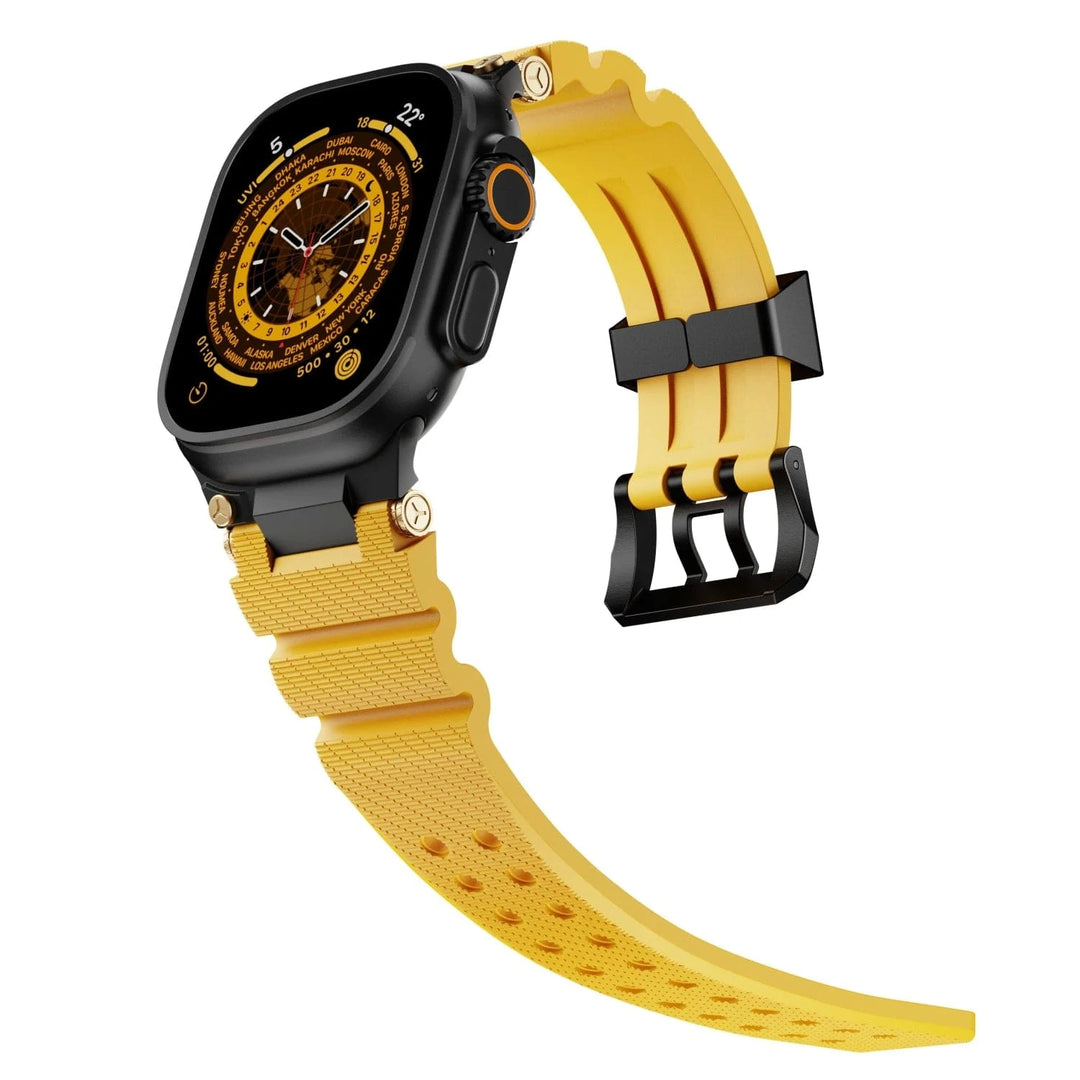 Mens Watch Band Yellow- Black / Ultra  Ultra 2 (49mm) DP2506112L08