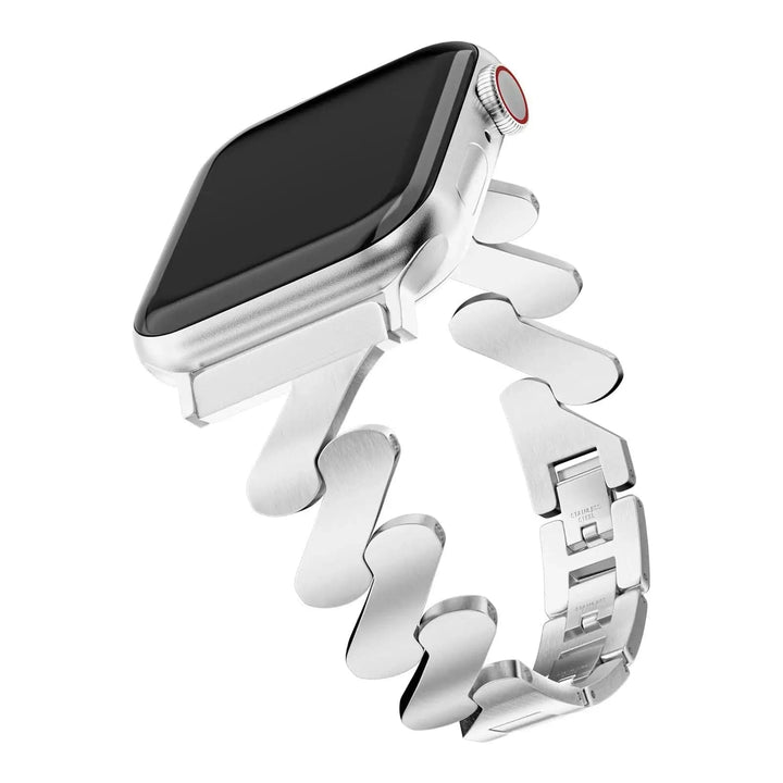 Stainless Steel Ladies Watch Band 38mm 40mm 41mm & 42mm (S10) / Silver DP2507014S01