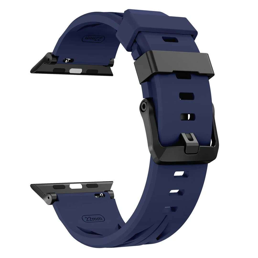 Rugged Silicone Sports Watch Band
