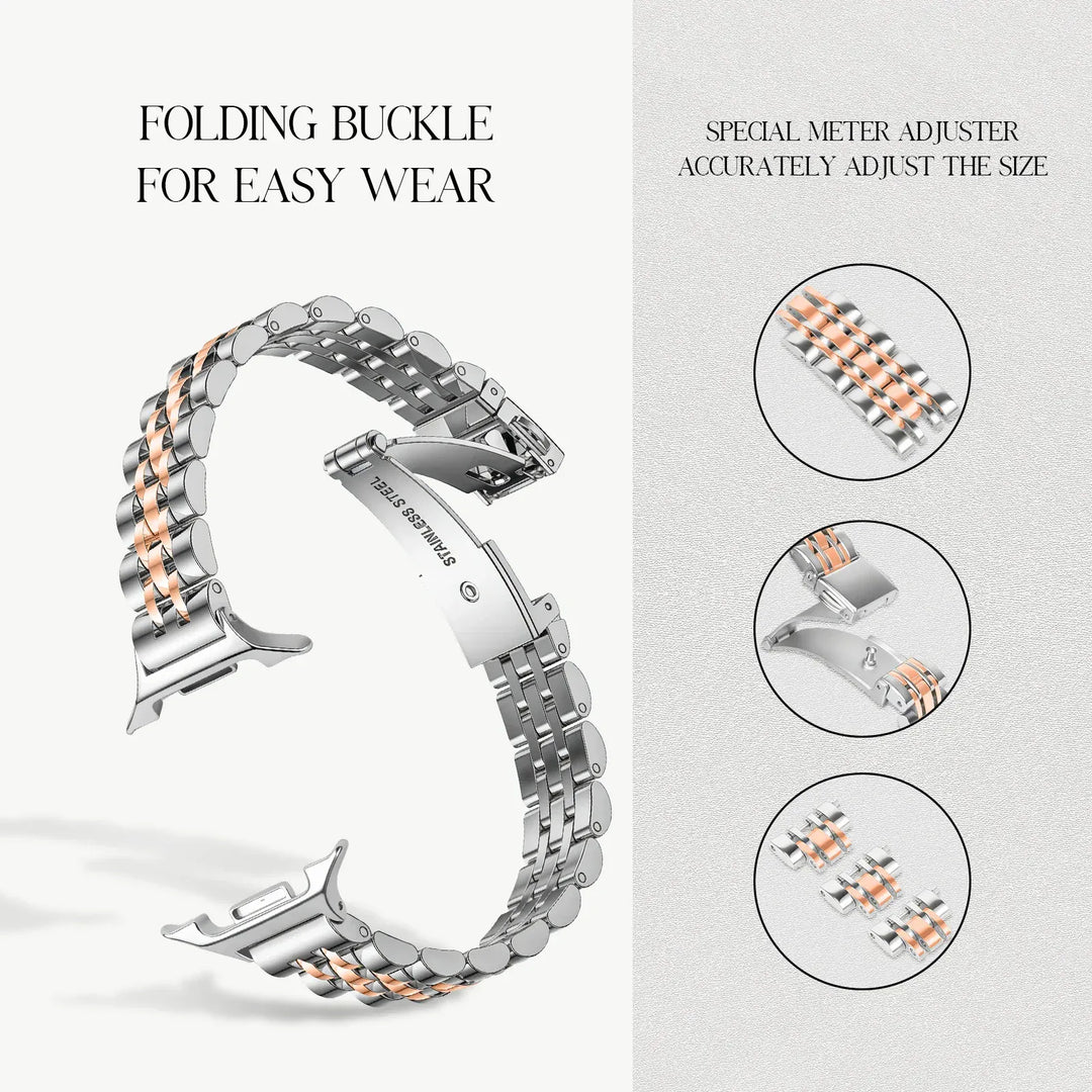 Slim Stainless Steel Bracelet Band For Samsung Watch 8