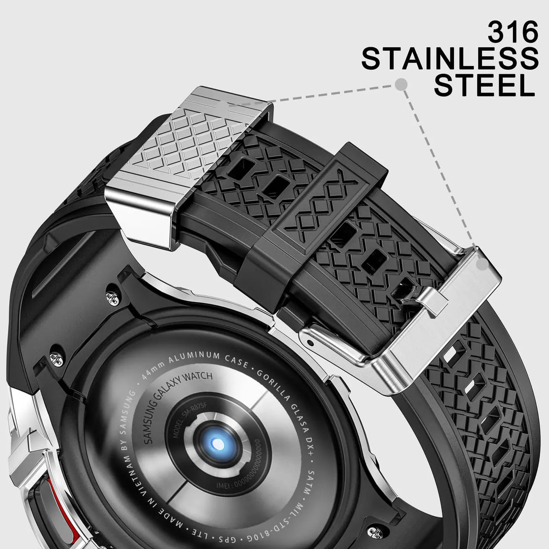 Tactical Band With Shockproof Case For Samsung Watch