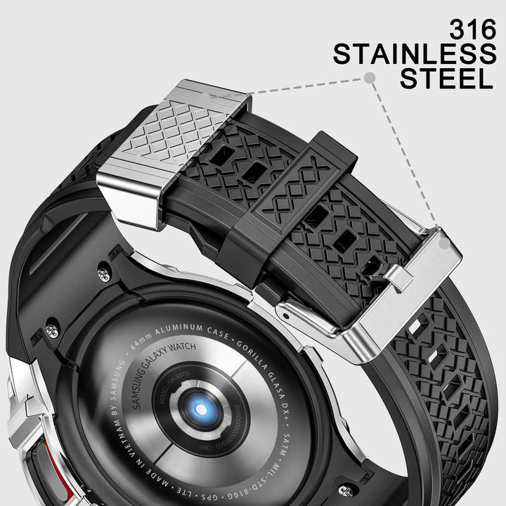 Tactical Band With Shockproof Case For Samsung Watch